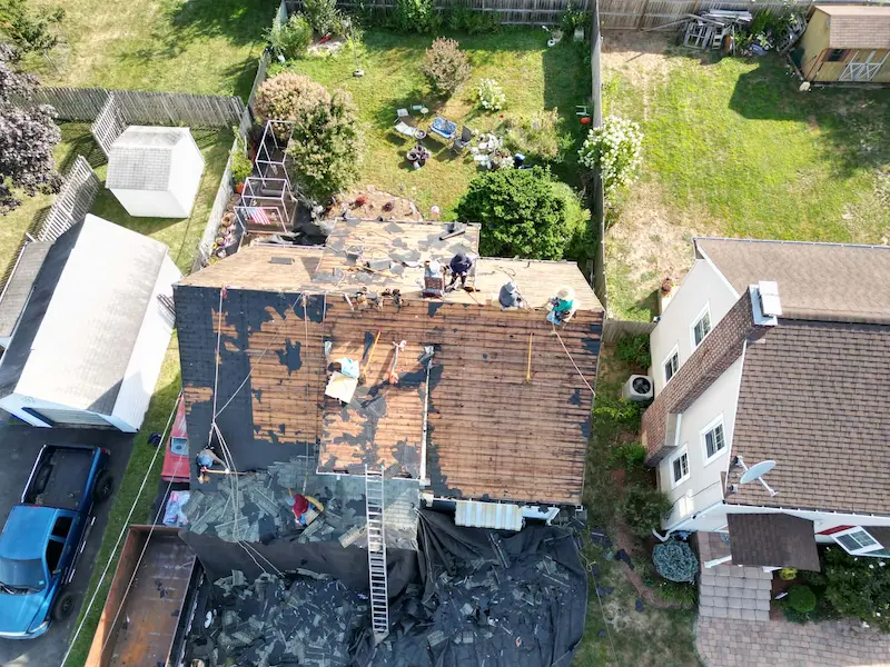 Flavio, founder of Right Deal Construction, on a job site in Bucks County PA